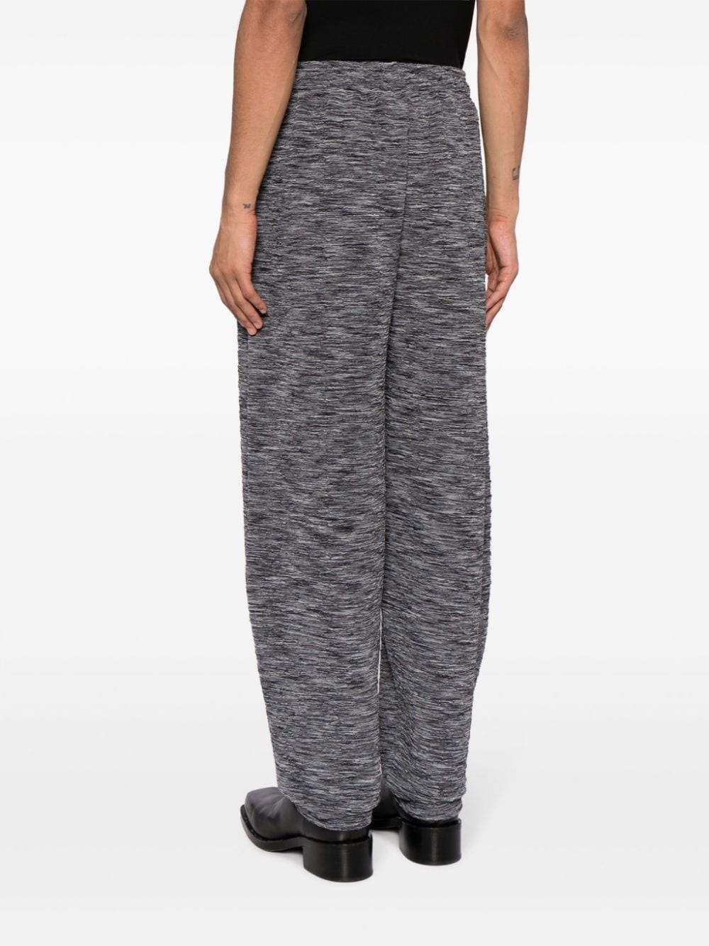 mÃ©lange-effect track pants - 4