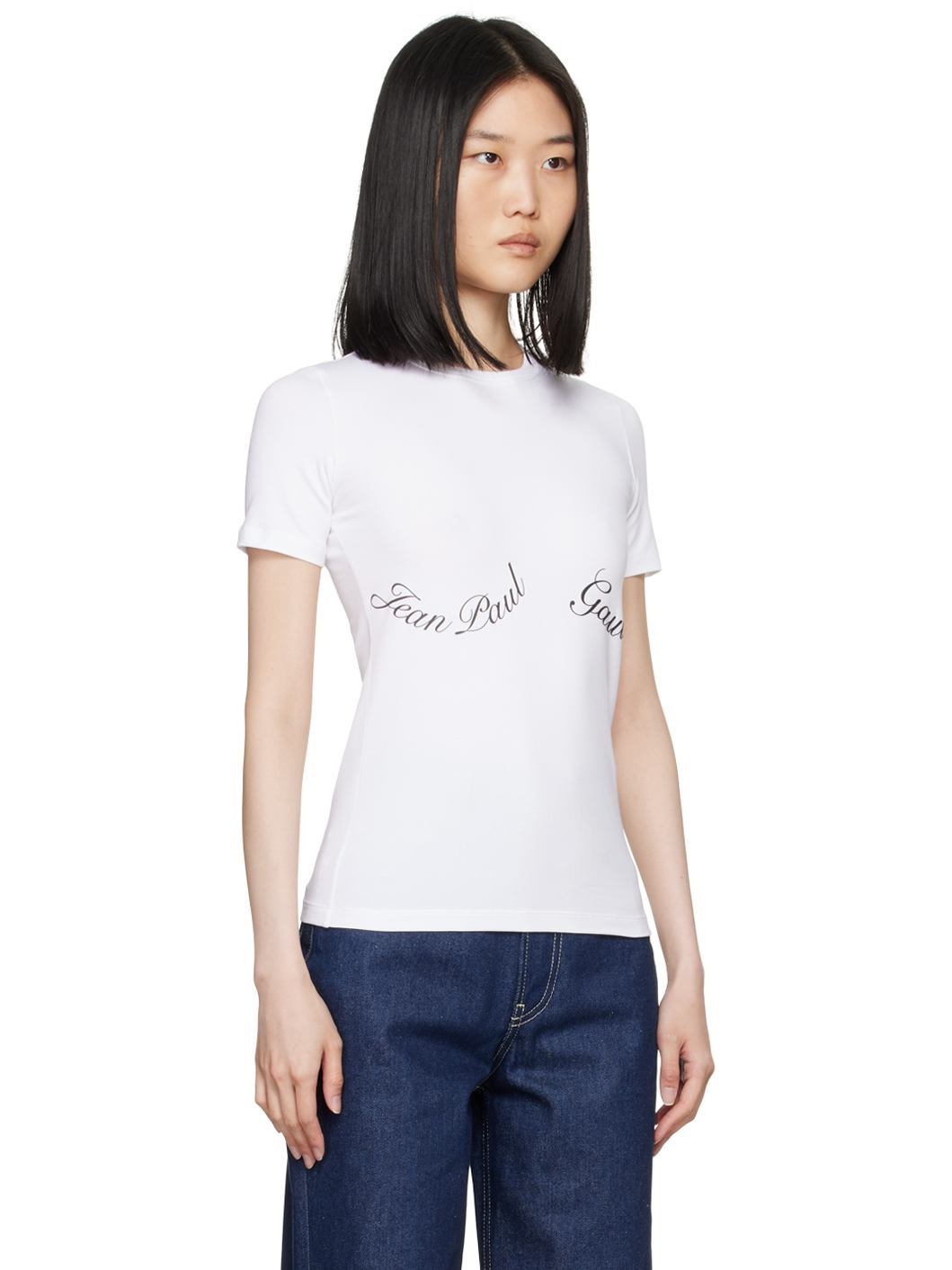 White 'The Jean Paul Gaultier' T-Shirt - 2