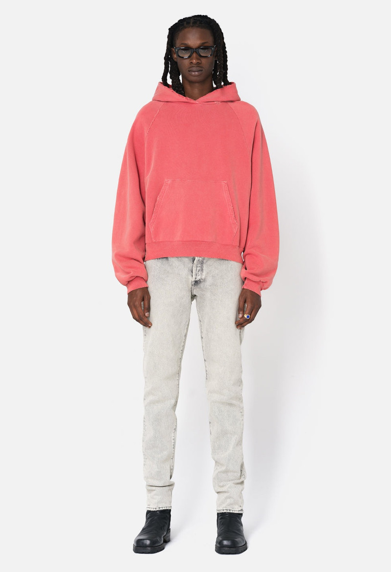 John Elliott FOLSOM CROPPED RAGLAN HOODIE outlook