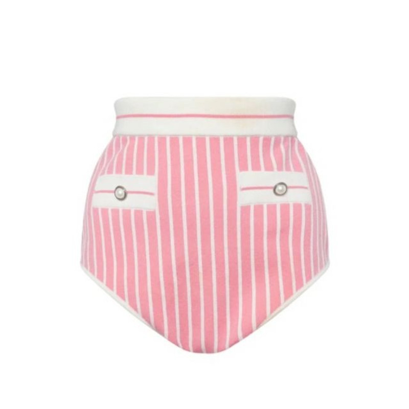 Pink knitted Shorts 1