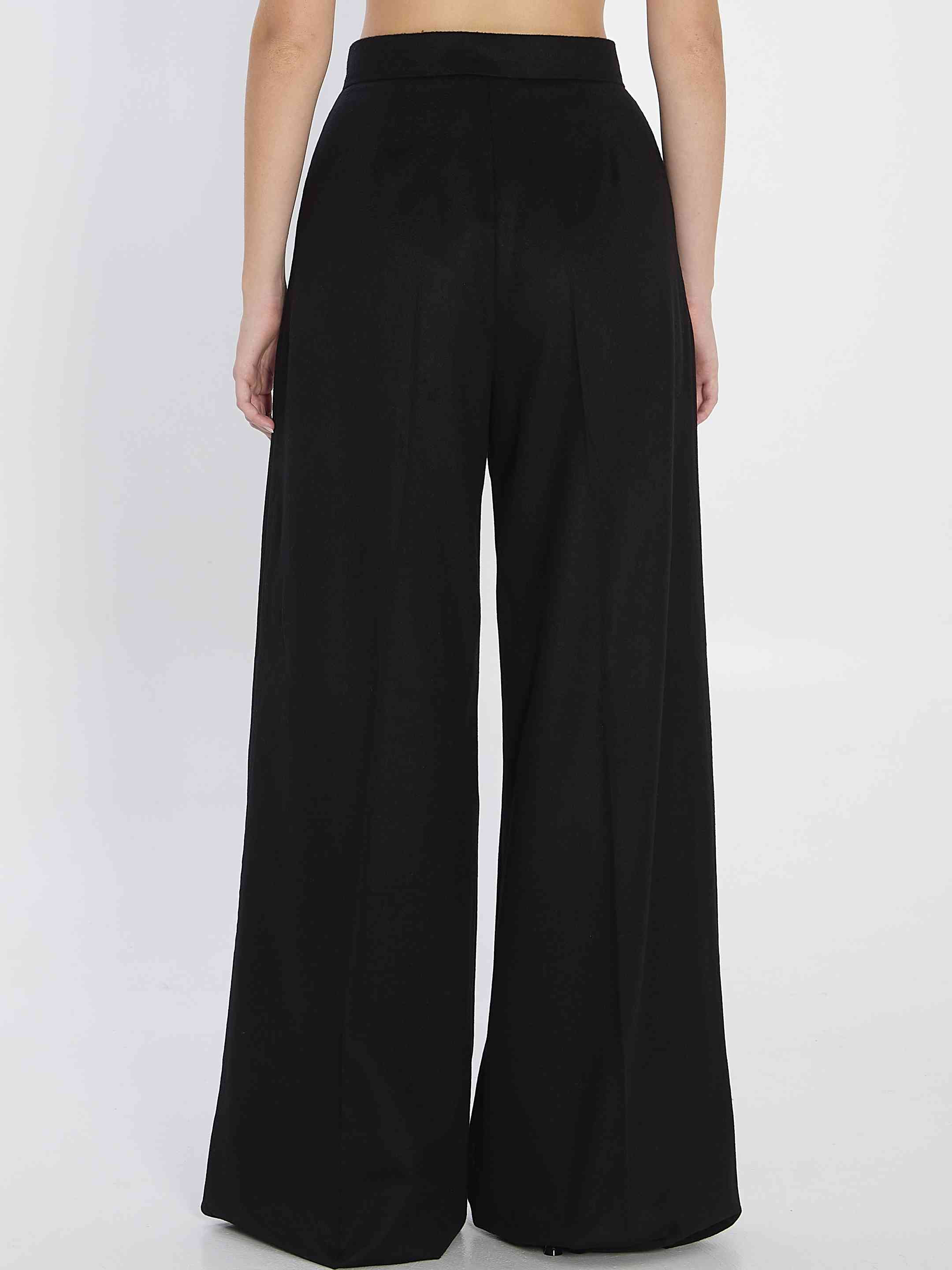 Max Mara Women Camel Flare Trousers - 4