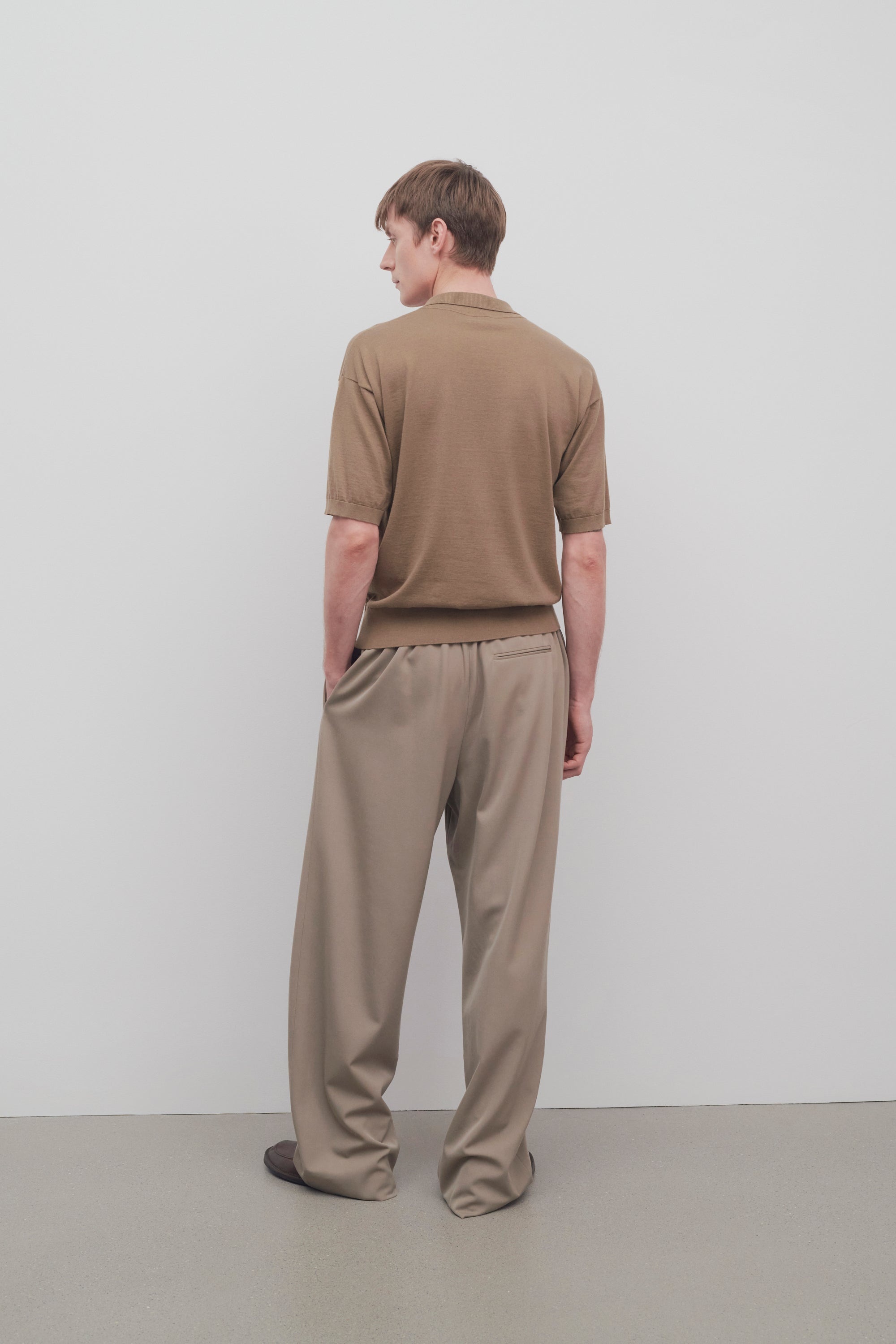 The Row Donatello Pant in Wool | REVERSIBLE