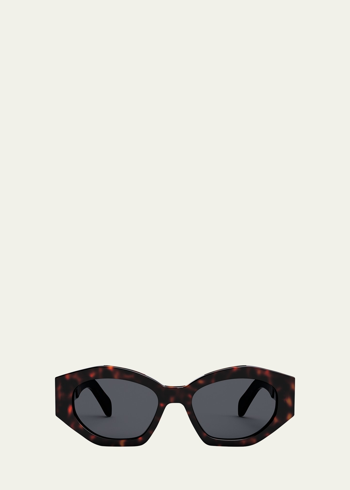 Triomphe Logo Acetate Cat-Eye Sunglasses - 1