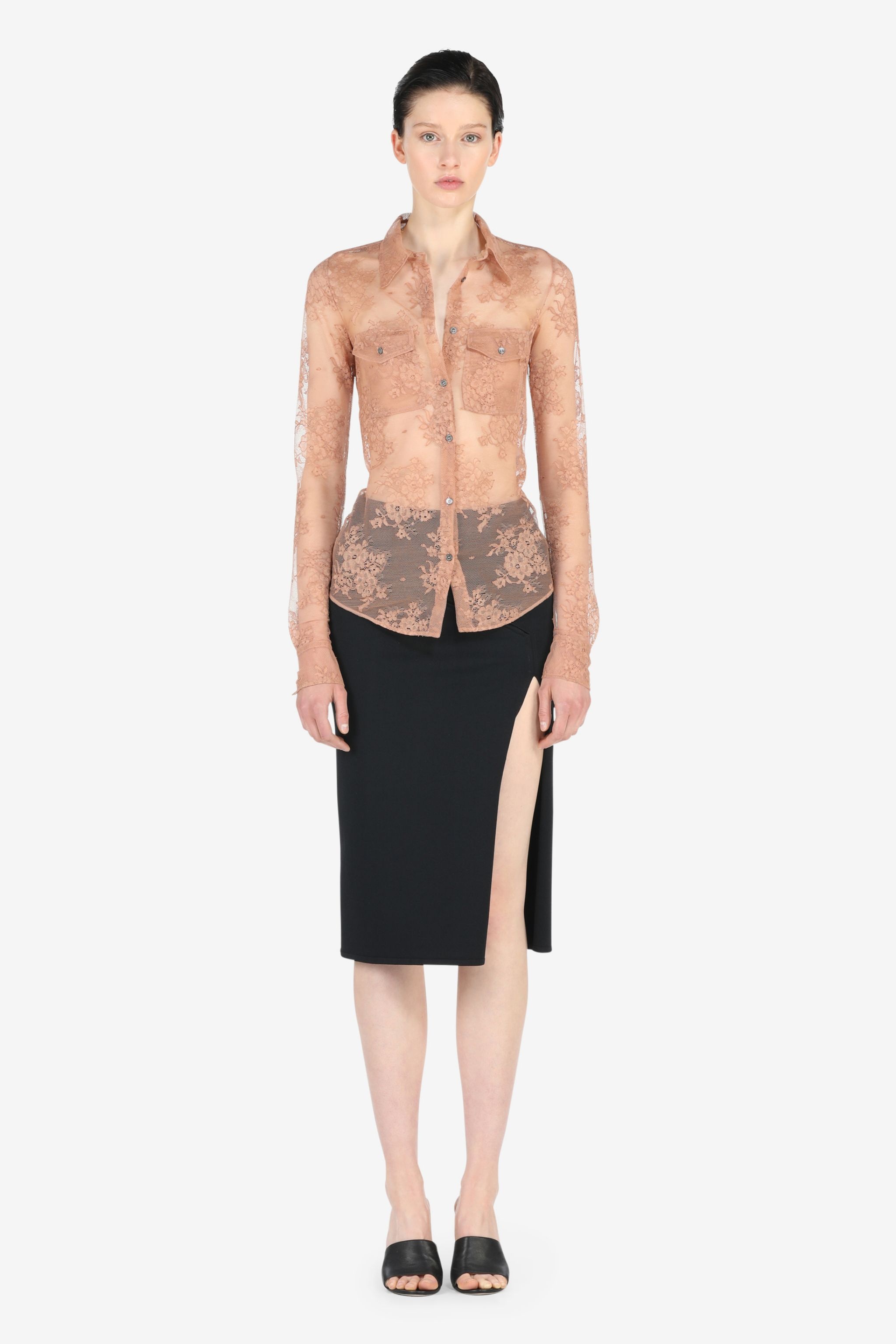 LACE SHIRT - 4