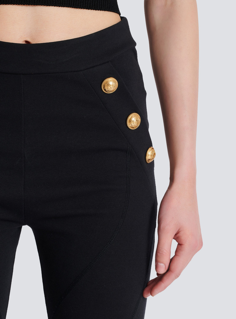 Jersey leggings with 6 buttons 7