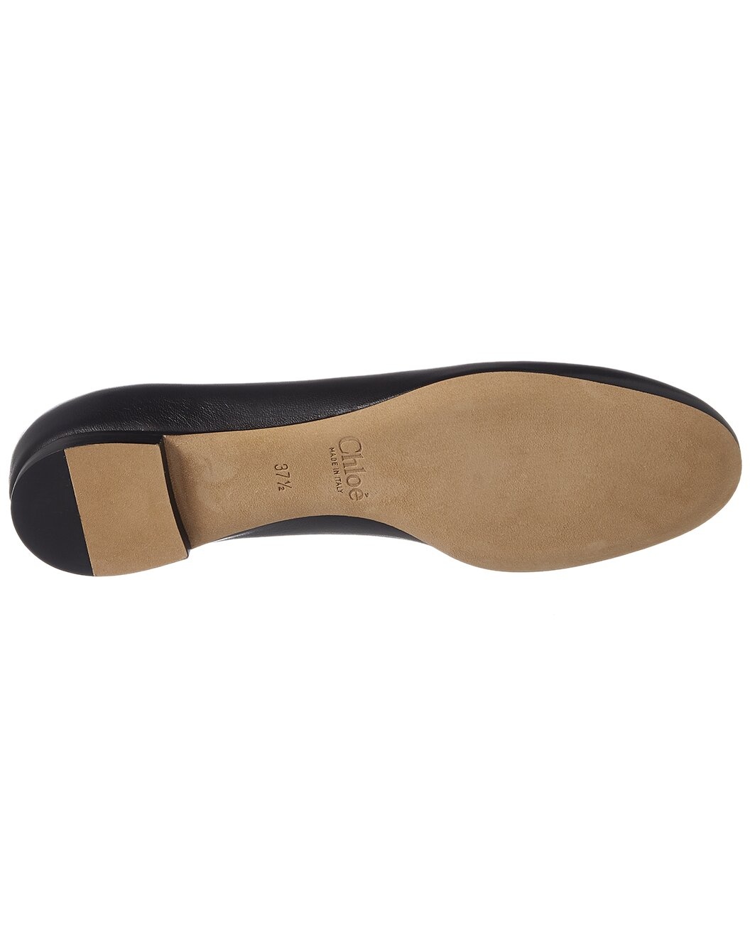 Chloé Lauren Scalloped Leather Ballerina Flat - 4