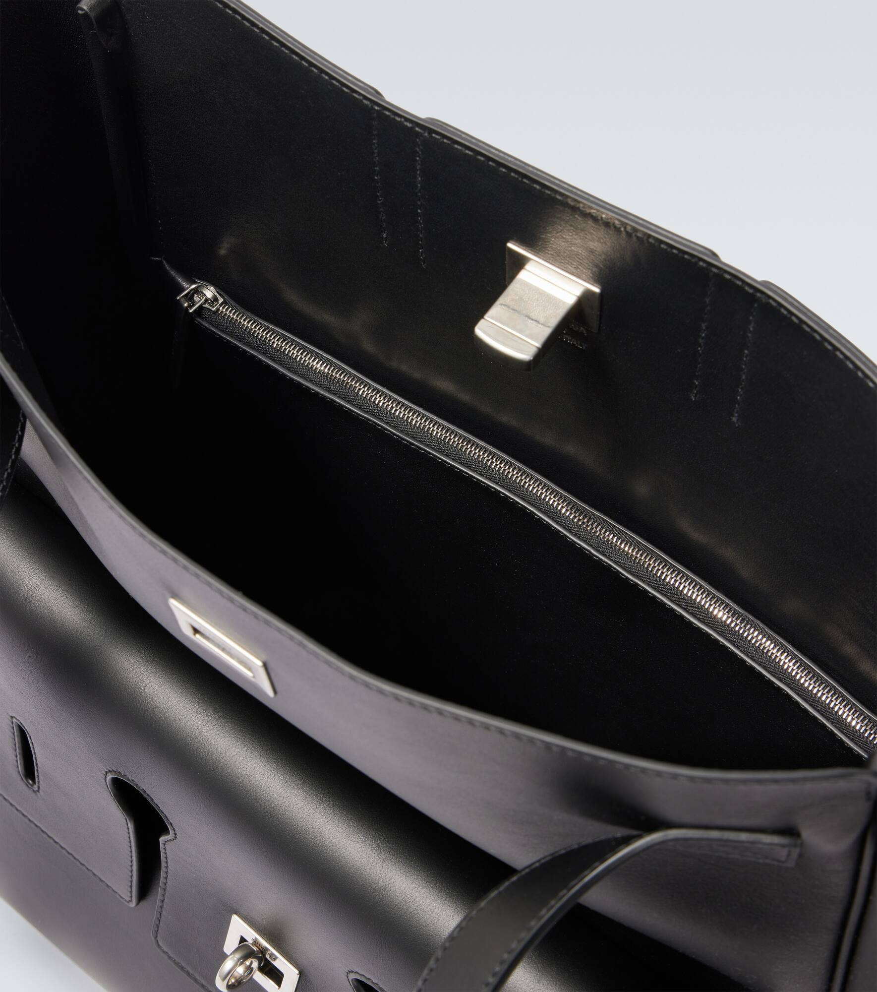 Bel Air leather messenger bag - 4