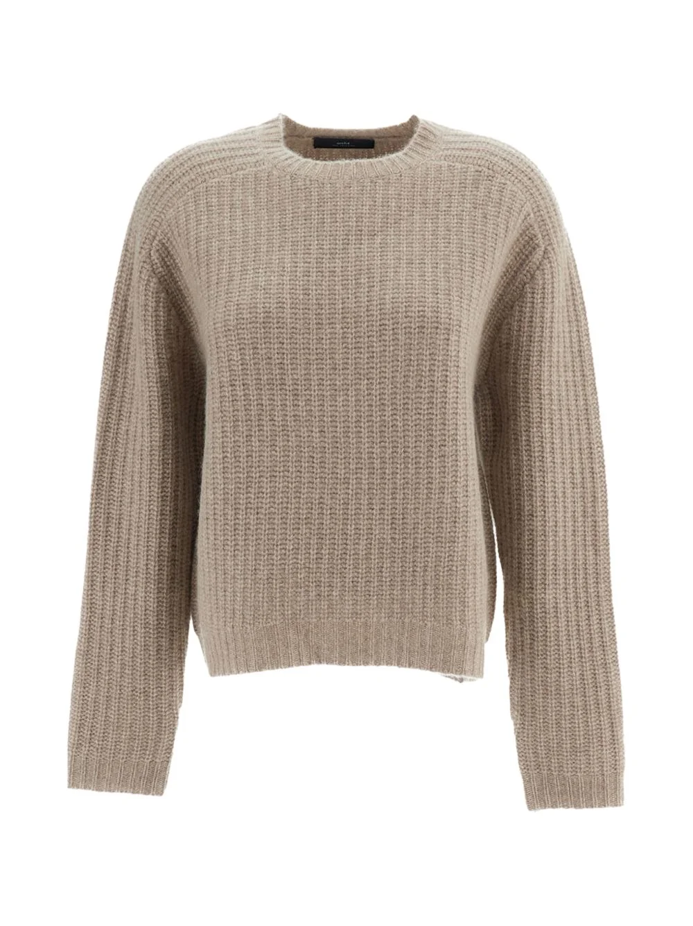 Nisha ribbed-knit cashmere sweater - 1