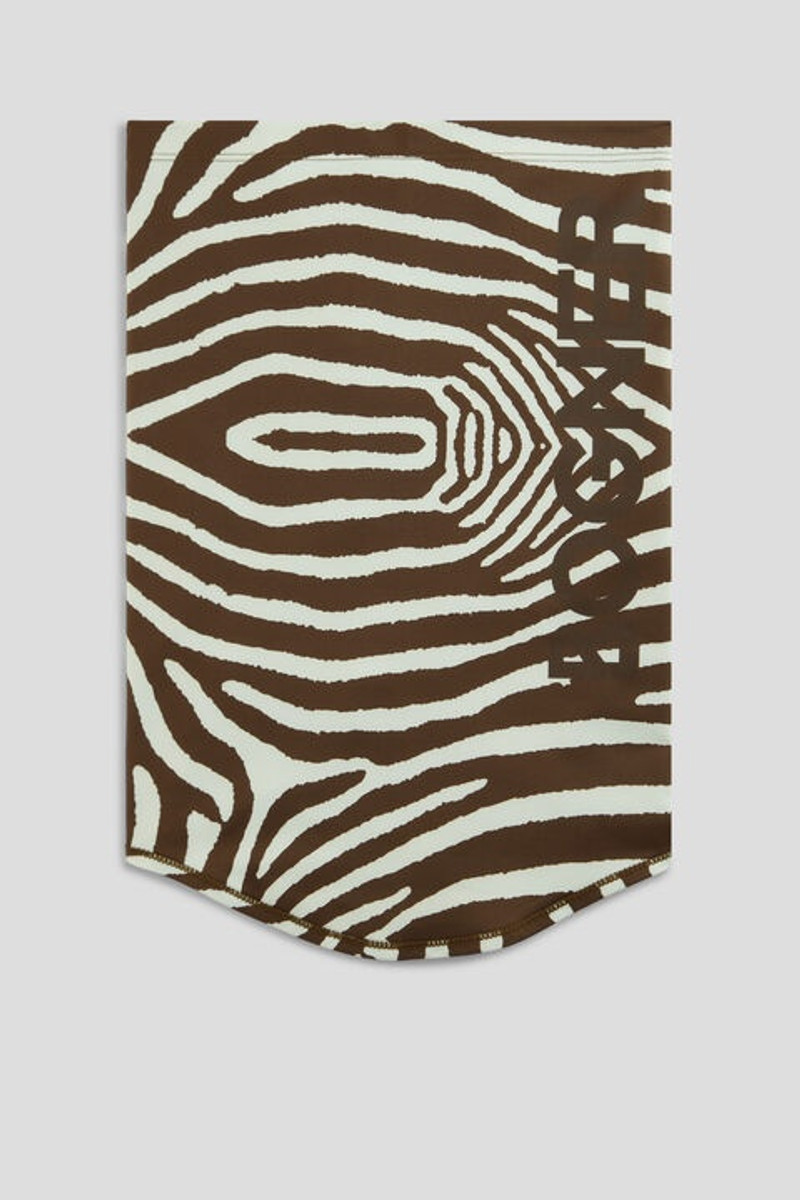 Loop scarf in Brown/Off-white 1