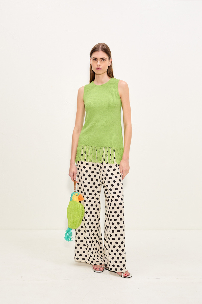 SIMONMILLER Lisel Knit Top In Lime outlook