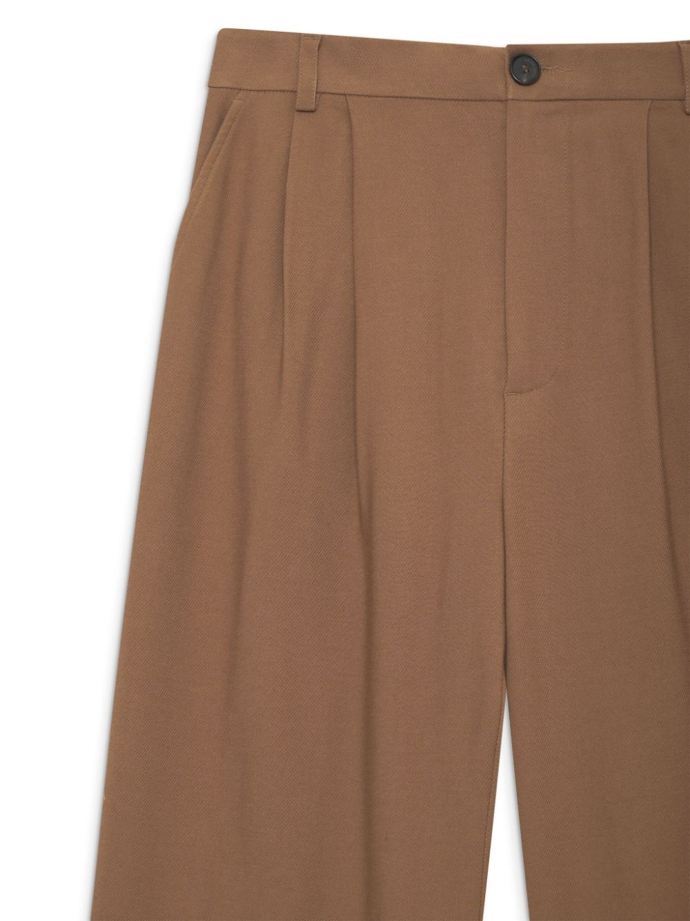 Carrie pleat-detailing tailored trousers - 4