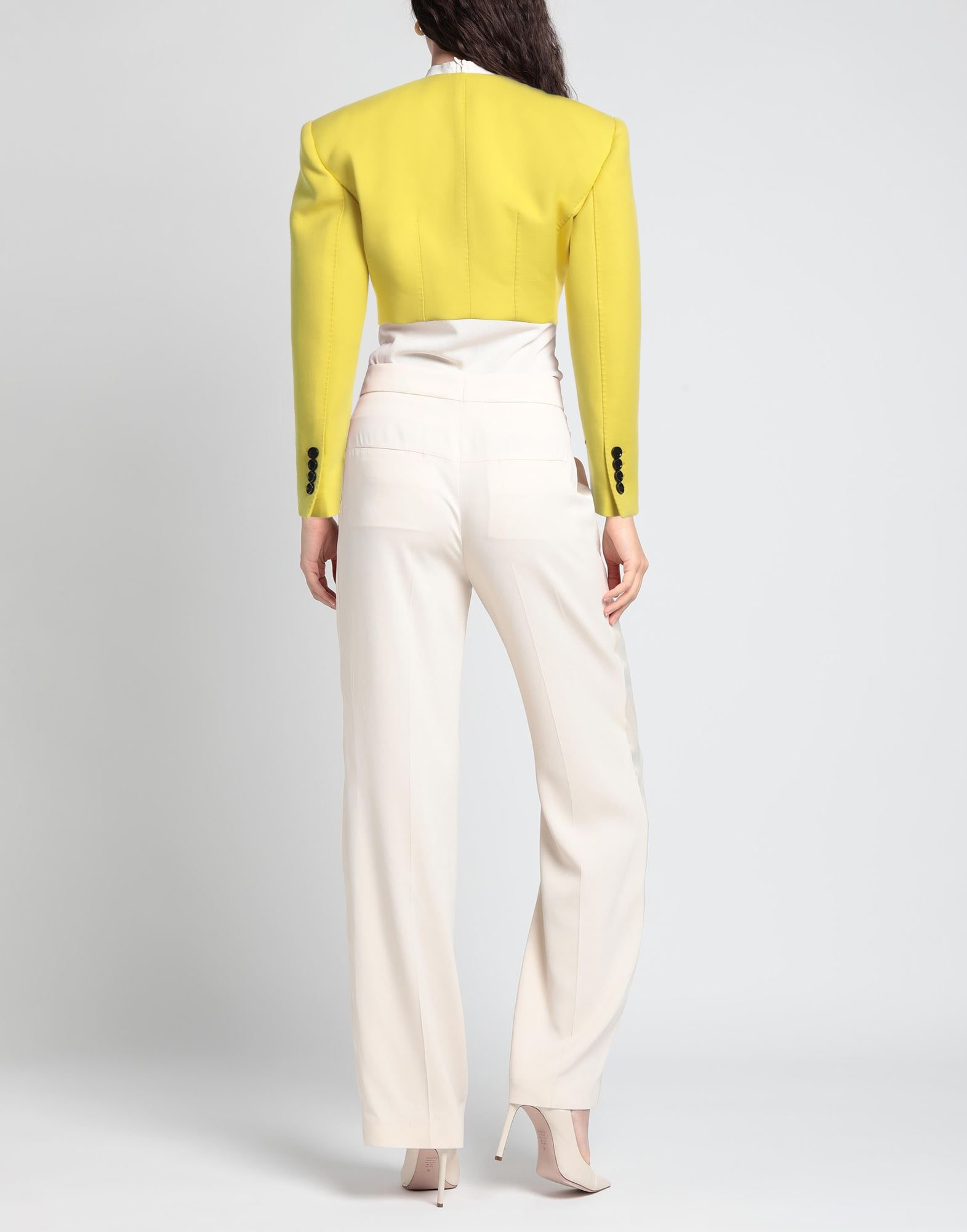 Yellow Women's Blazer - 4