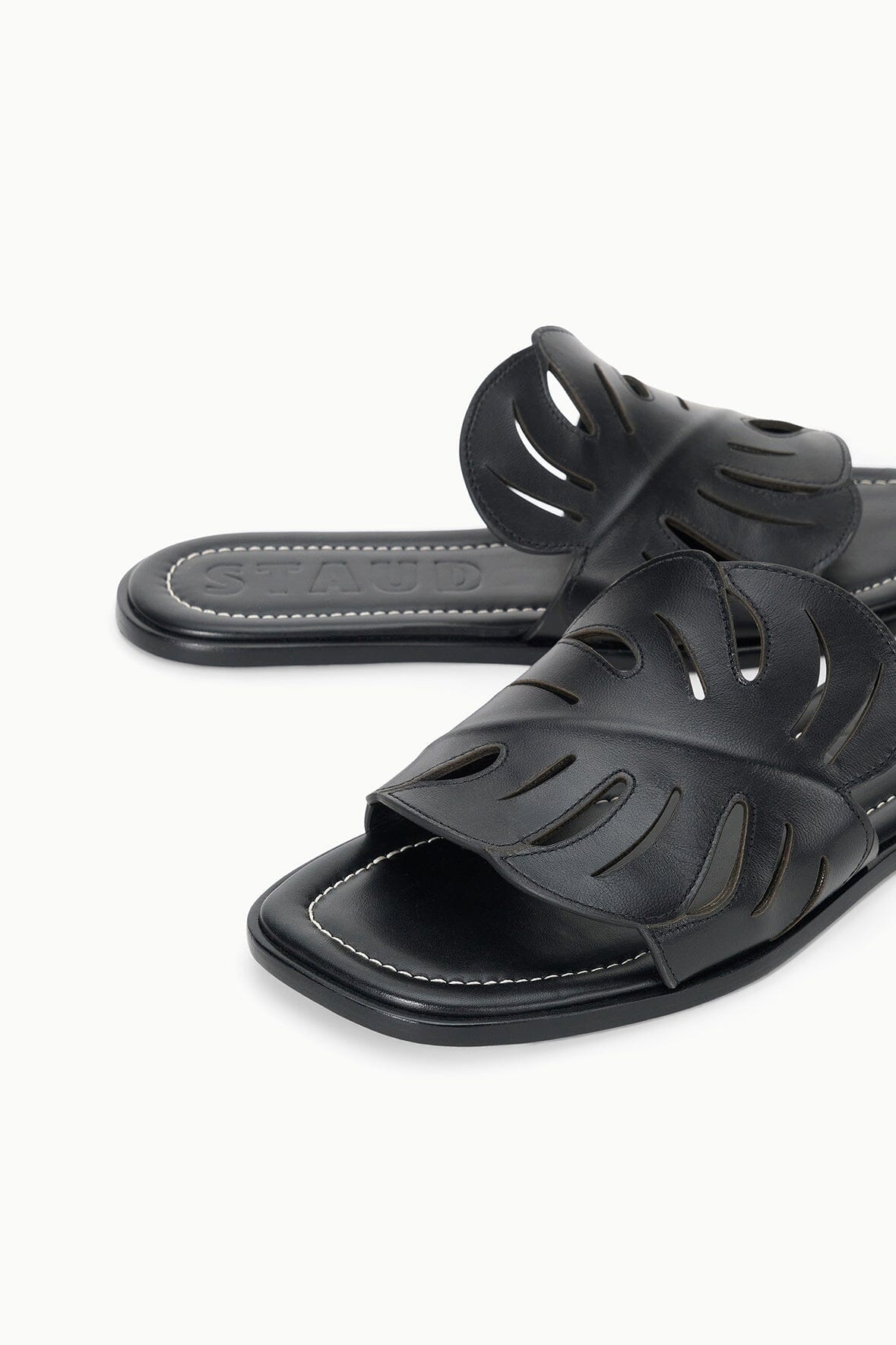 STAUD PALM SANDAL BLACK - 6