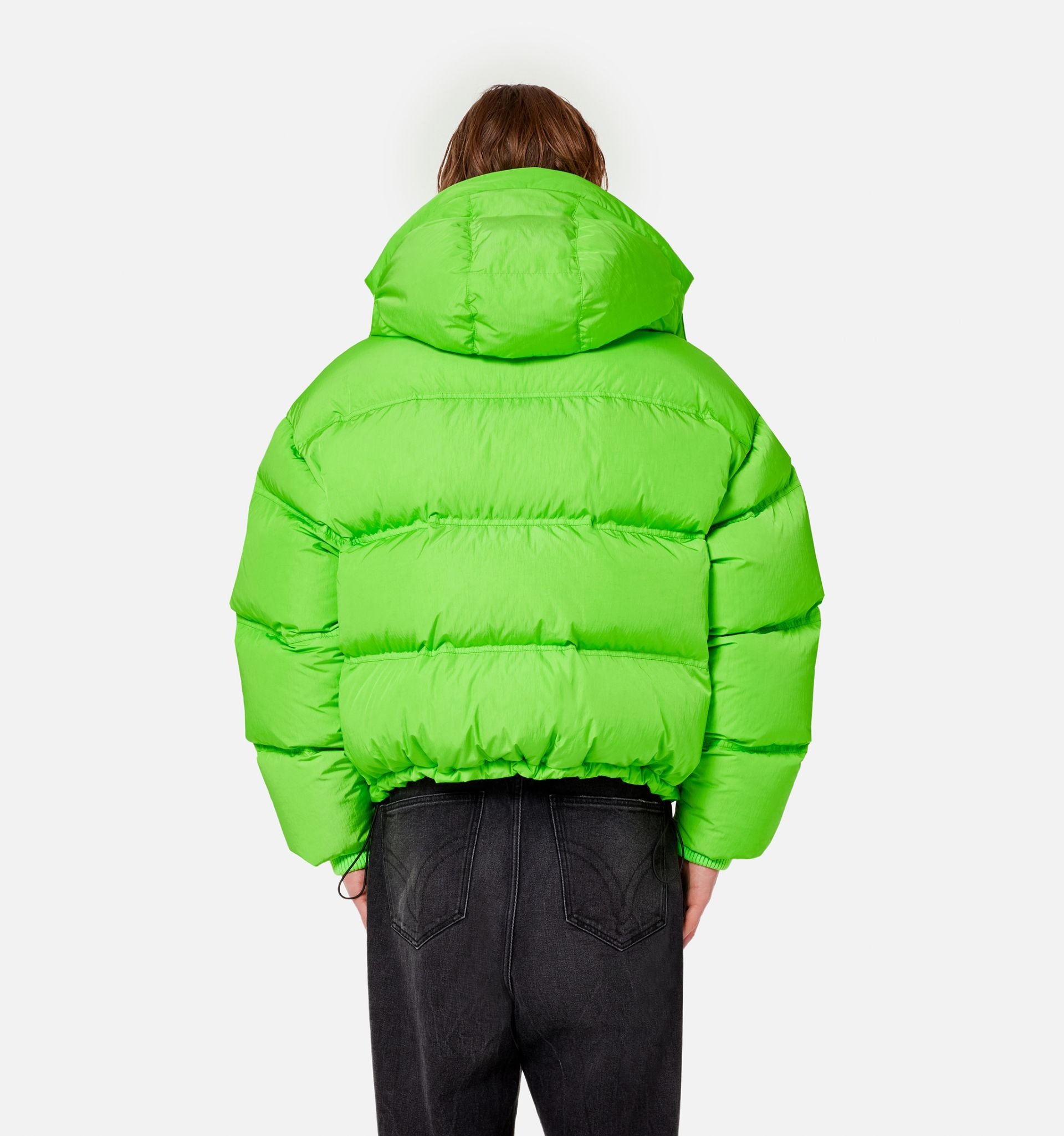 Down Jacket With Ami De Cœur Patch - 5