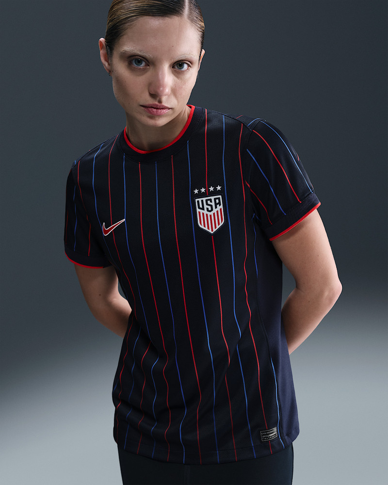 USWNT 2025 Stadium Away (Women's Team) Women's Nike Dri-FIT Soccer Replica Jersey 1