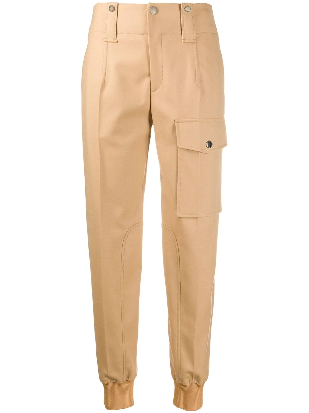 tapered cargo trousers - 1