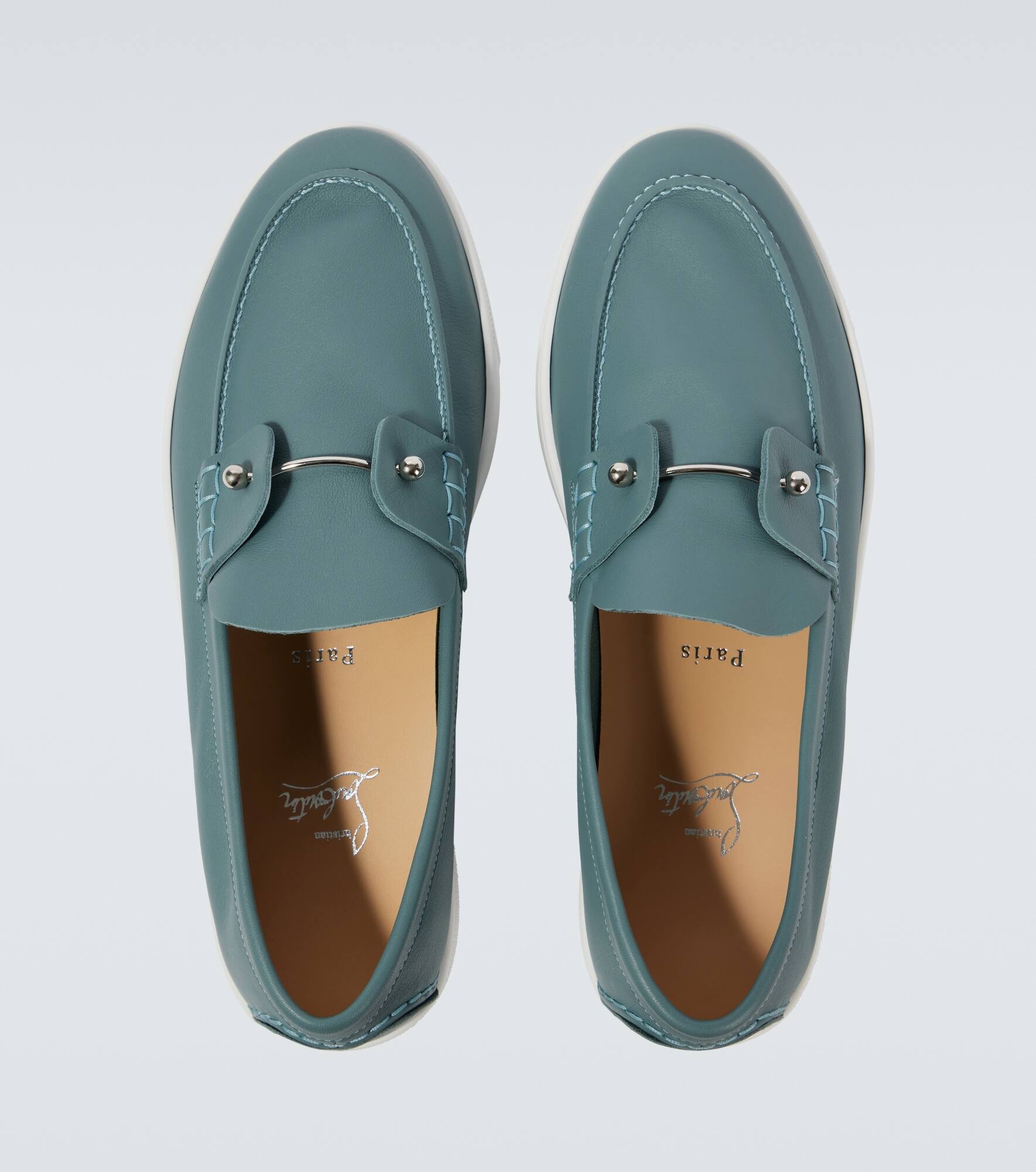 Chambeliboat leather boat shoes - 4