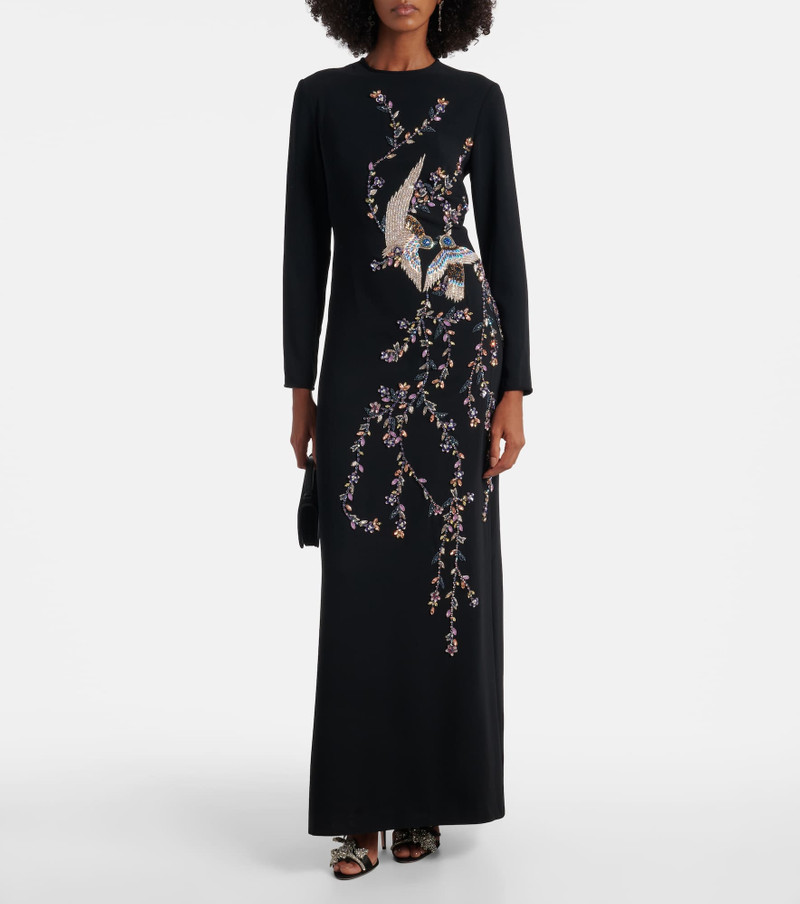 COSTARELLOS Embellished gown outlook