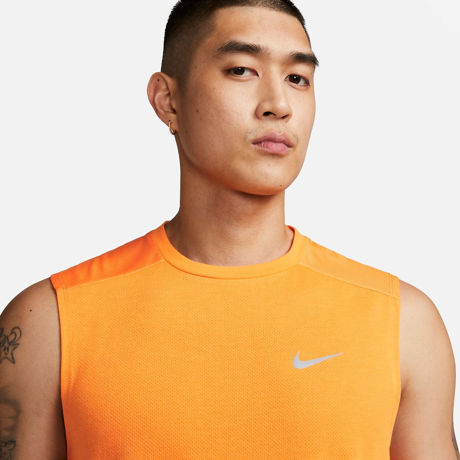 Nike Dri-fit Run Division Rise 365 Tops 'Orange' DX0852-836 - 2