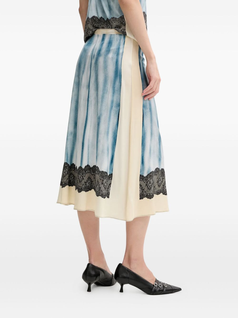 O-Neiric printed midi skirt - 2