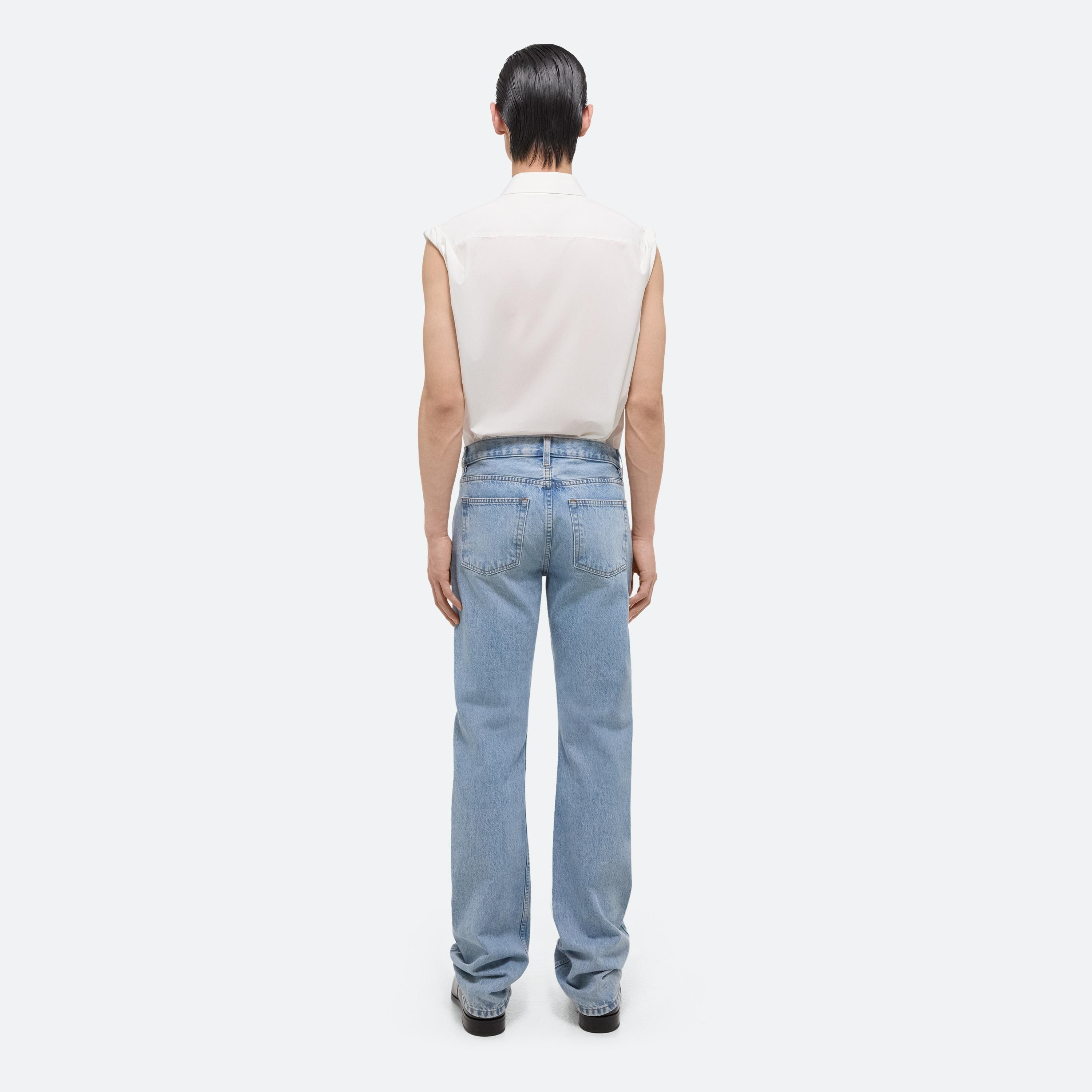 LOW-RISE STRAIGHT JEANS - 5