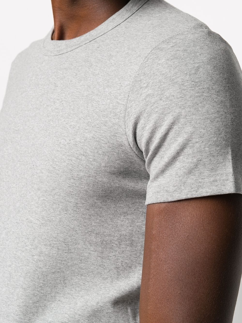 logo patch crew neck T-shirt - 5