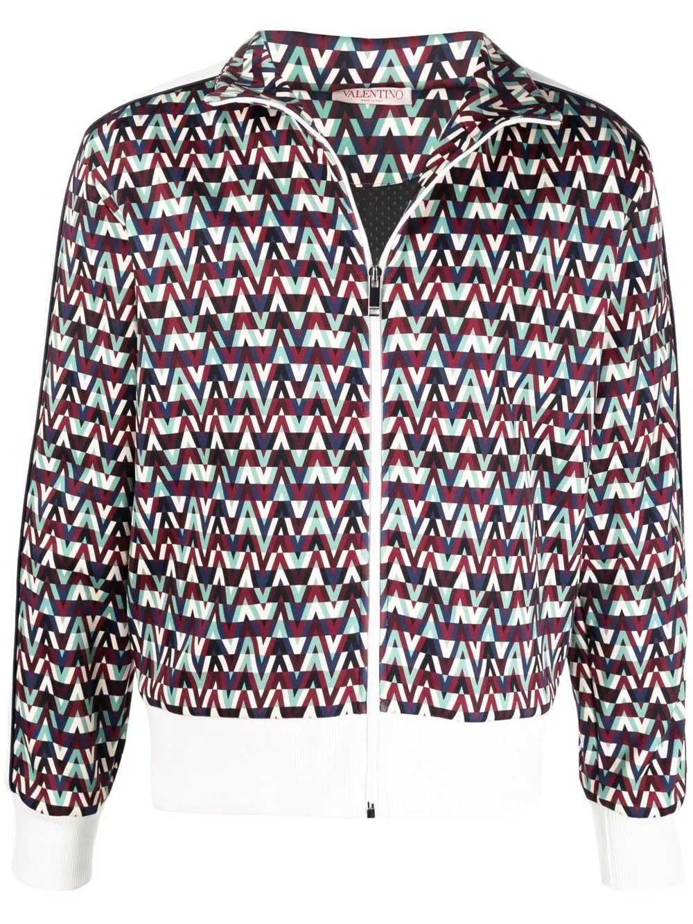 Optical Valentino-print track jacket - 1