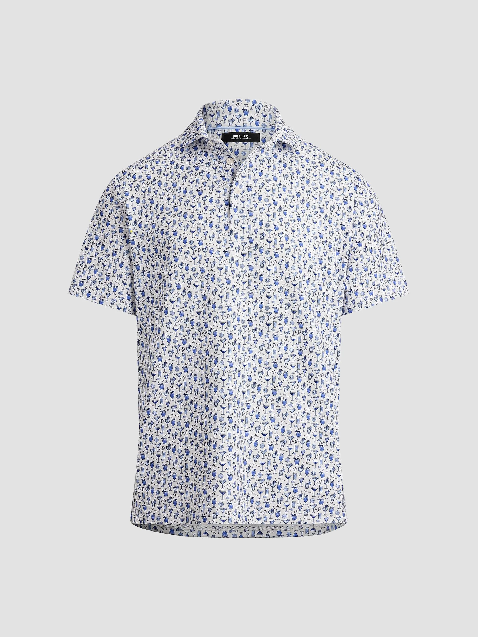 Men's Lightweight Airflow Knit Polo Shirt - Ceramic White Chin - 1