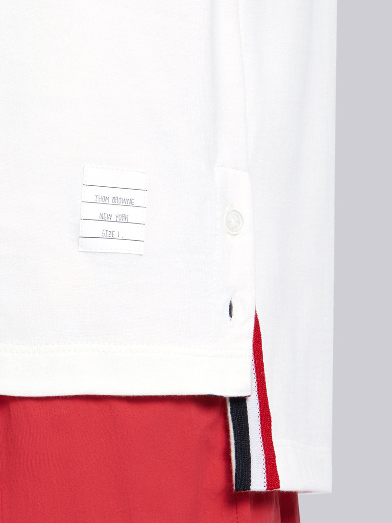 contrasting-trim T-shirt 6