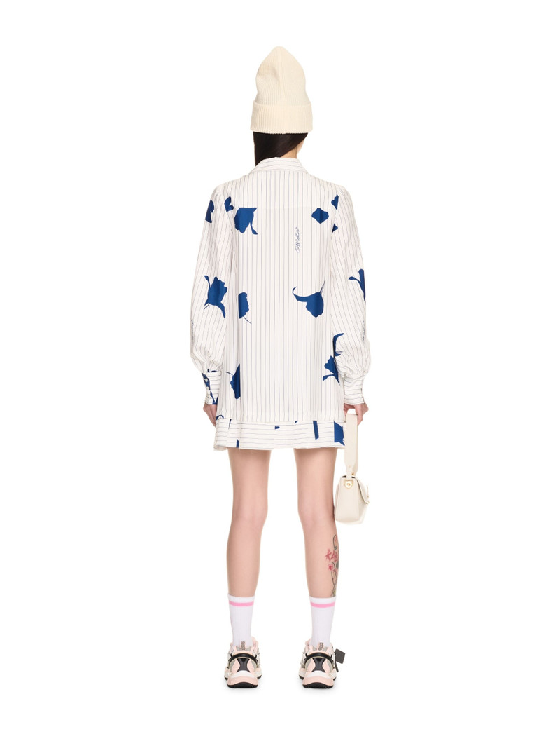 Stripe Flwr Vi Pleat Dress 4