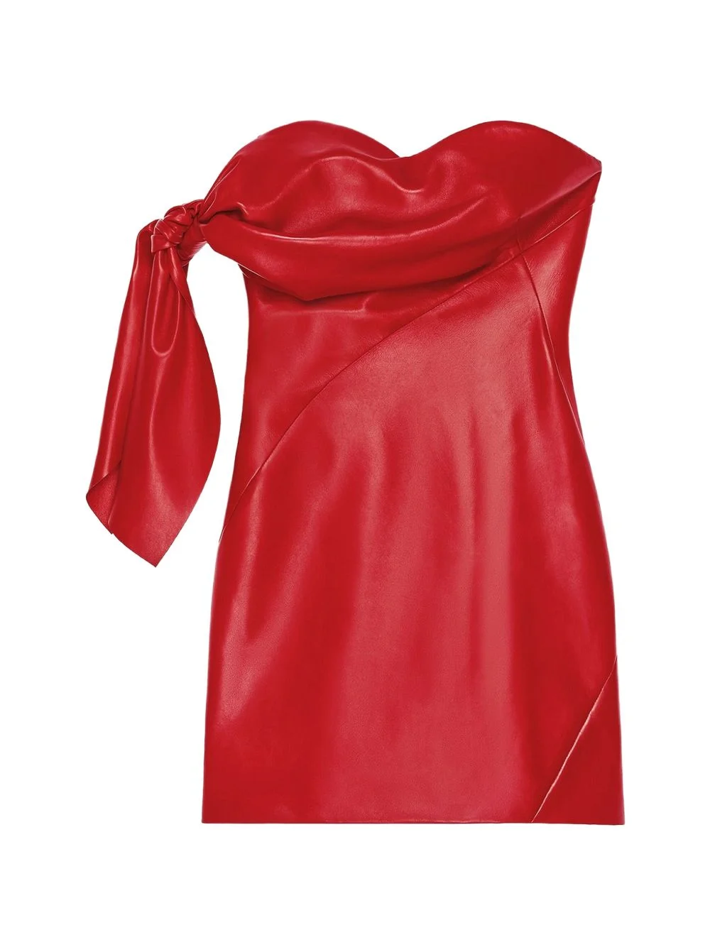 knot strapless dress - 1