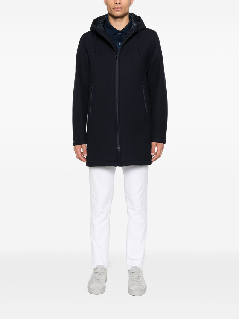Herno zip-front hooded jacket outlook