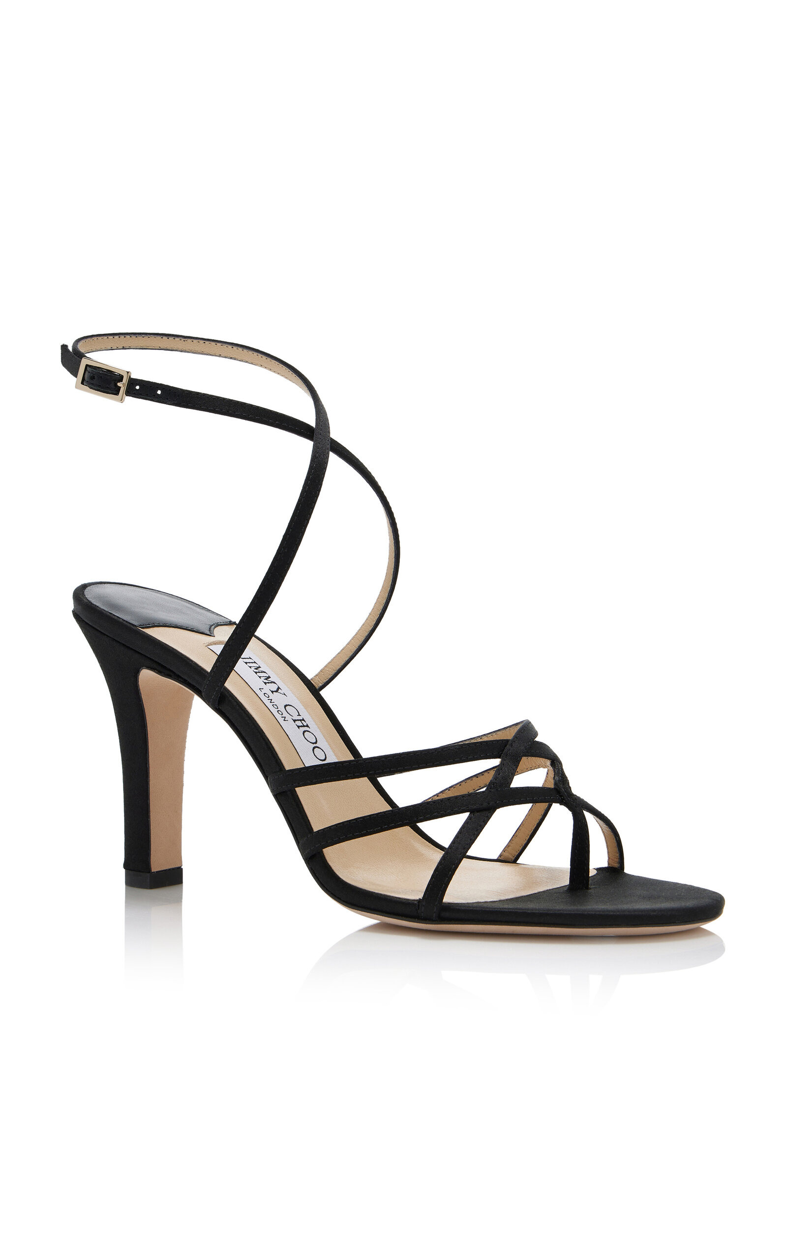 1997 Satin Sandals black - 4