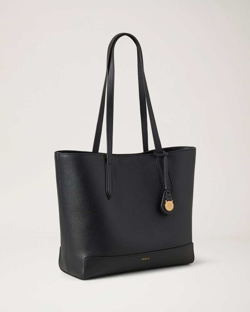 Shopper Black Small Classic Grain 4
