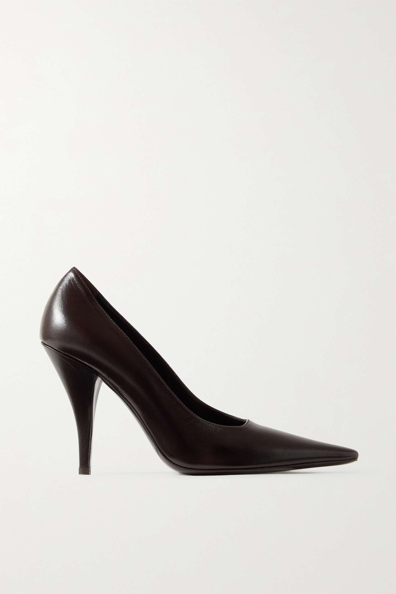 Lana leather point-toe pumps - 1