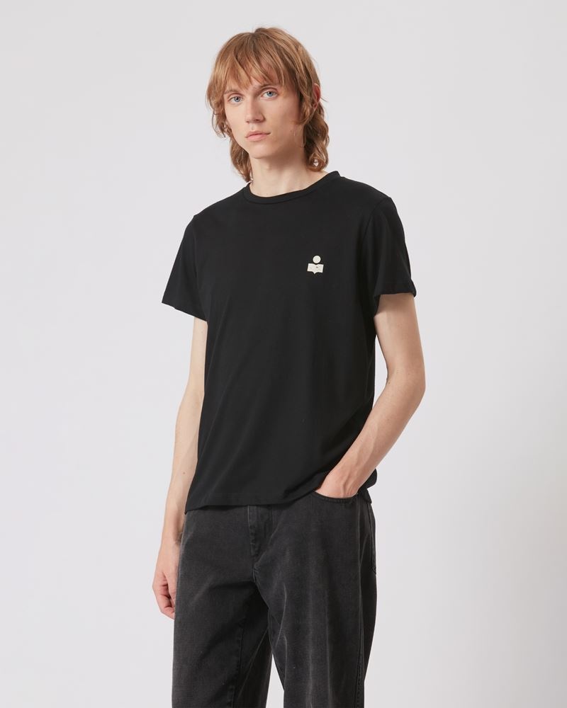 ZAFFERH COTTON LOGO TEE-SHIRT - 4
