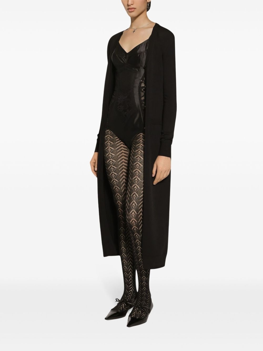 knitted cardi-coat - 3