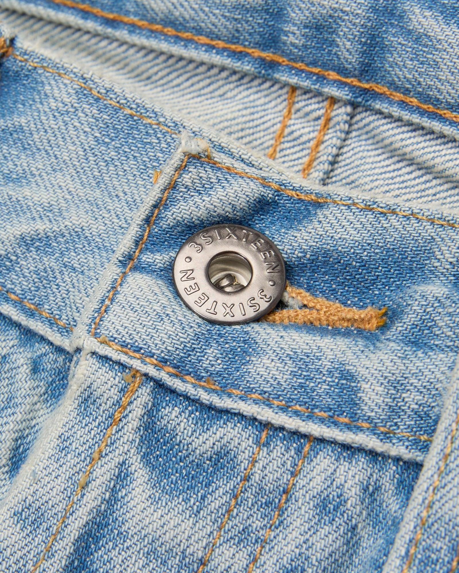 RS-100XV 14oz Vintage Wash Indigo Selvedge Denim - Relaxed Straight Fit - 5