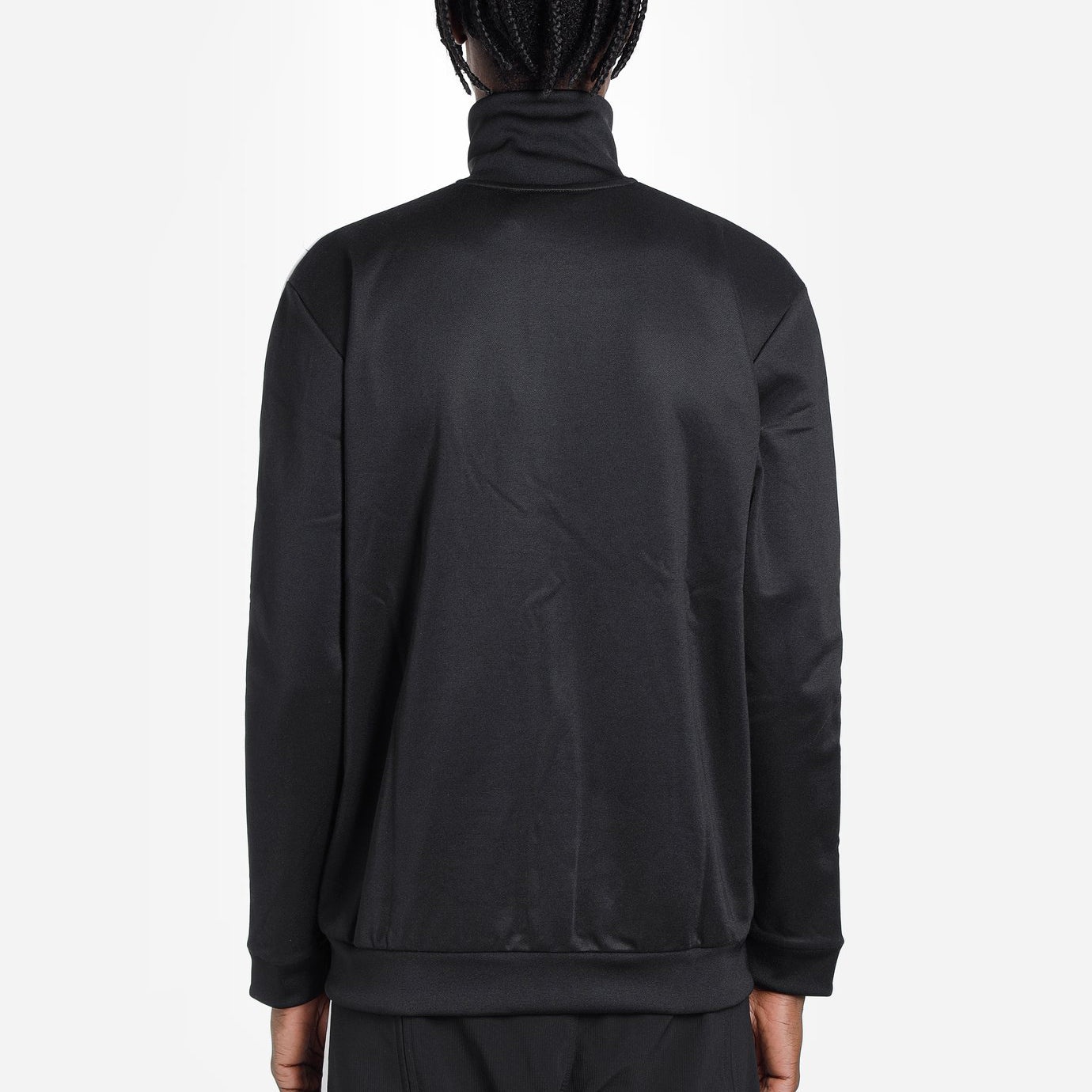 adidas originals logo Long Sleeves Sports Jacket Black CW1250 - 4