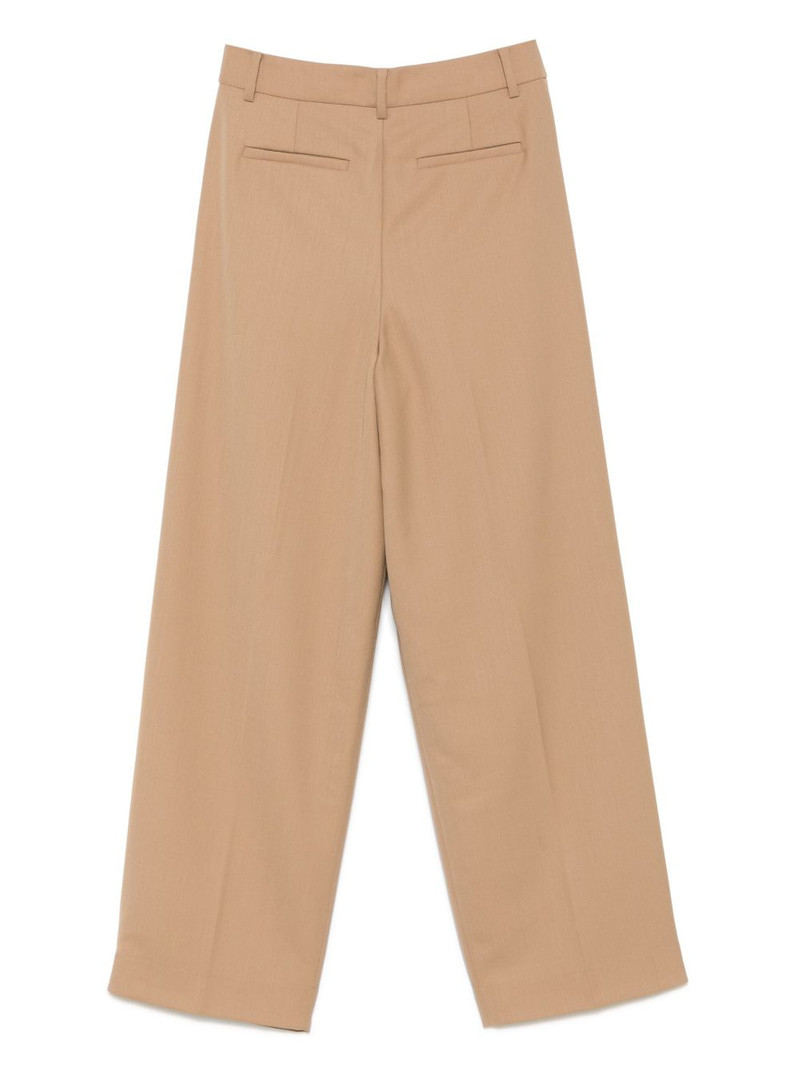 MICHAEL KORS pleated wide-leg trousers outlook