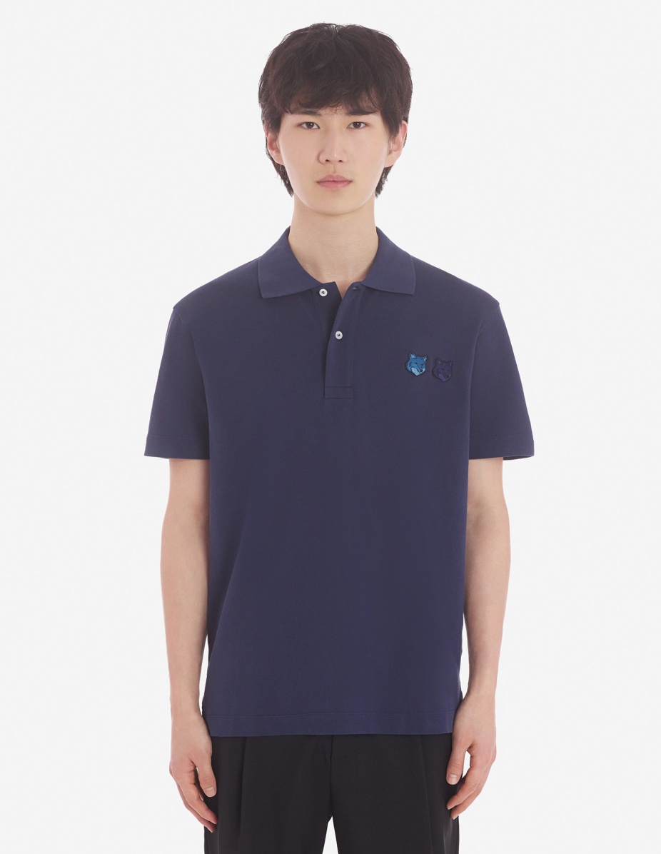 DOUBLE BOLD FOX HEAD PATCH COMFORT POLO - 3