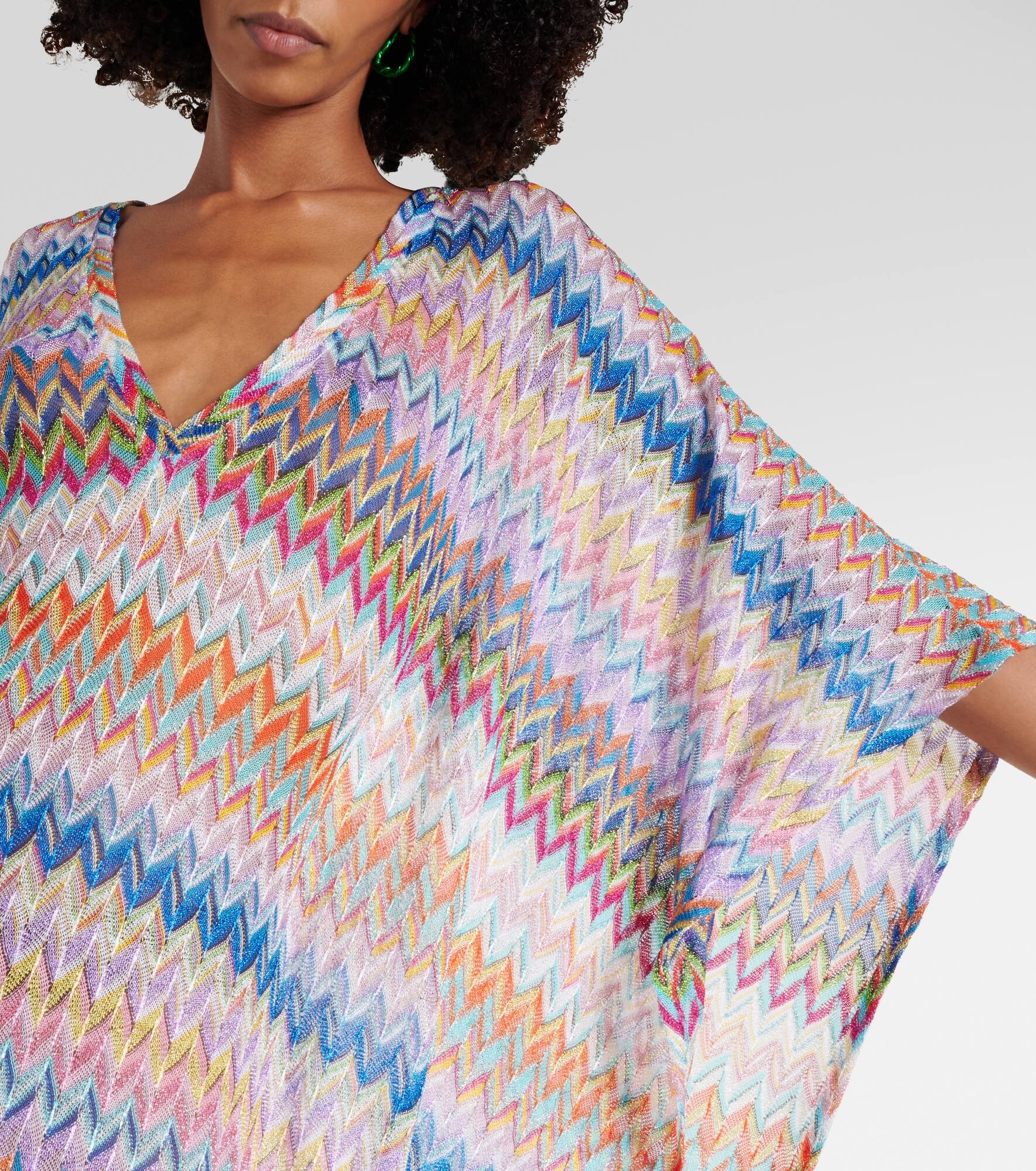 Zigzag beach cover-up - 4