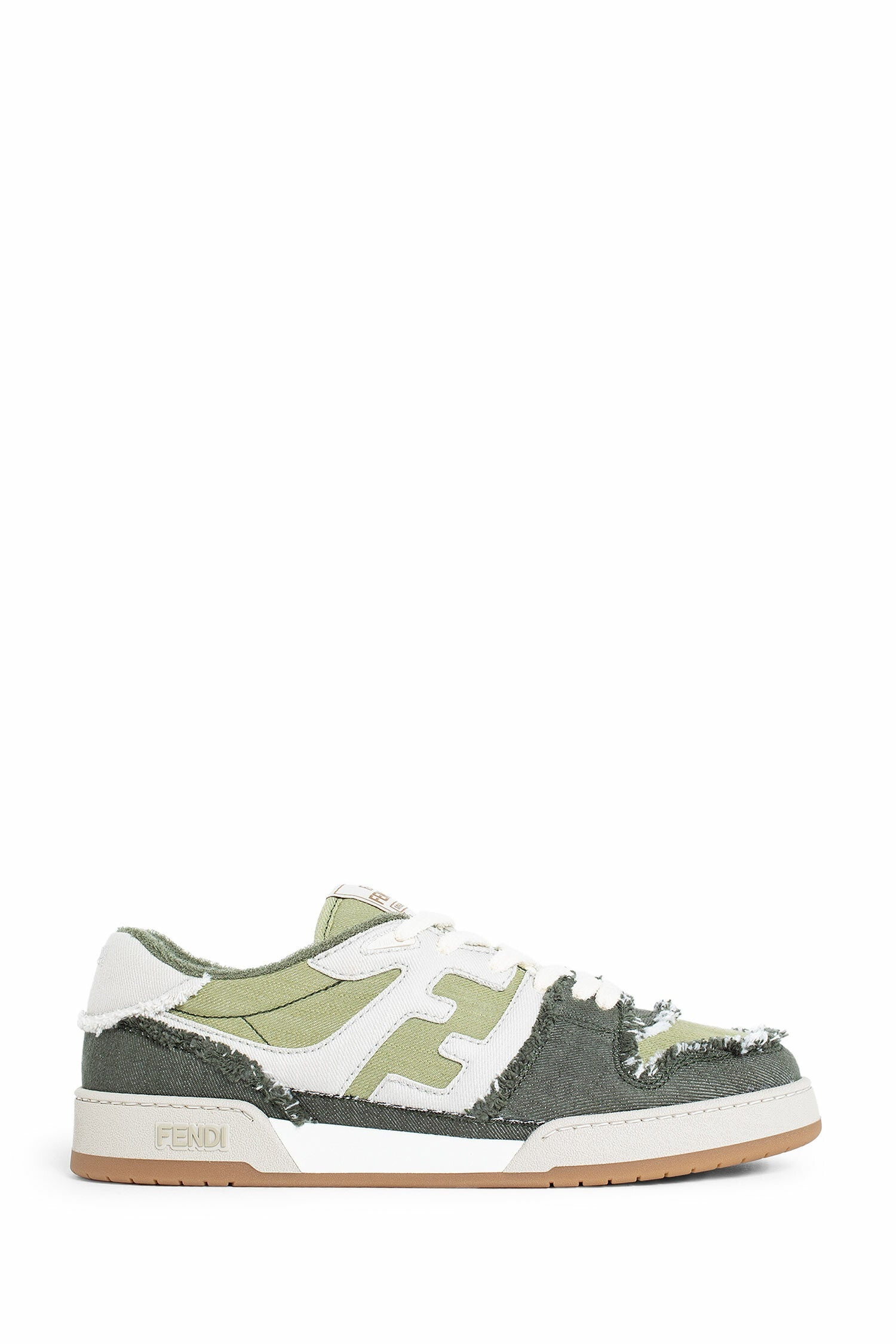 FENDI MAN GREEN SNEAKERS - 1