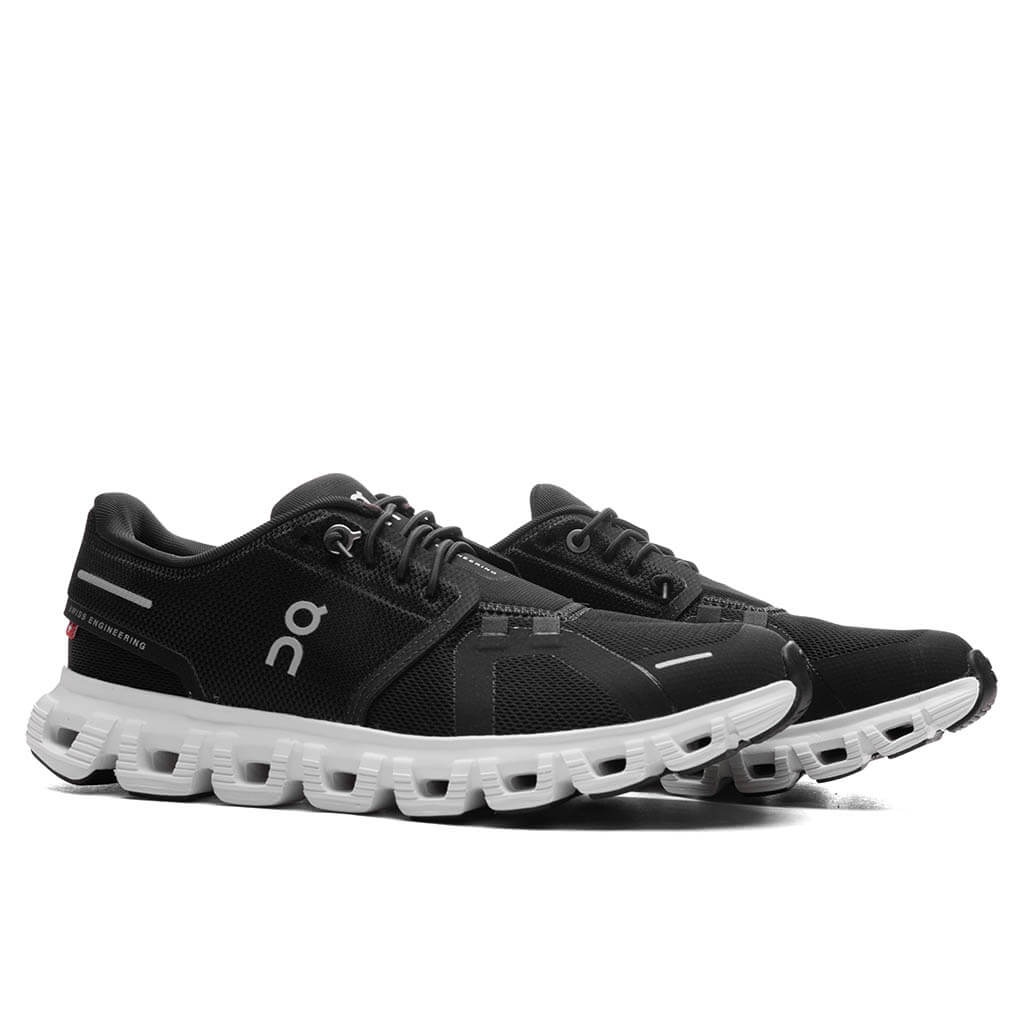 WOMEN'S CLOUD 6 - BLACK/WHITE - 2