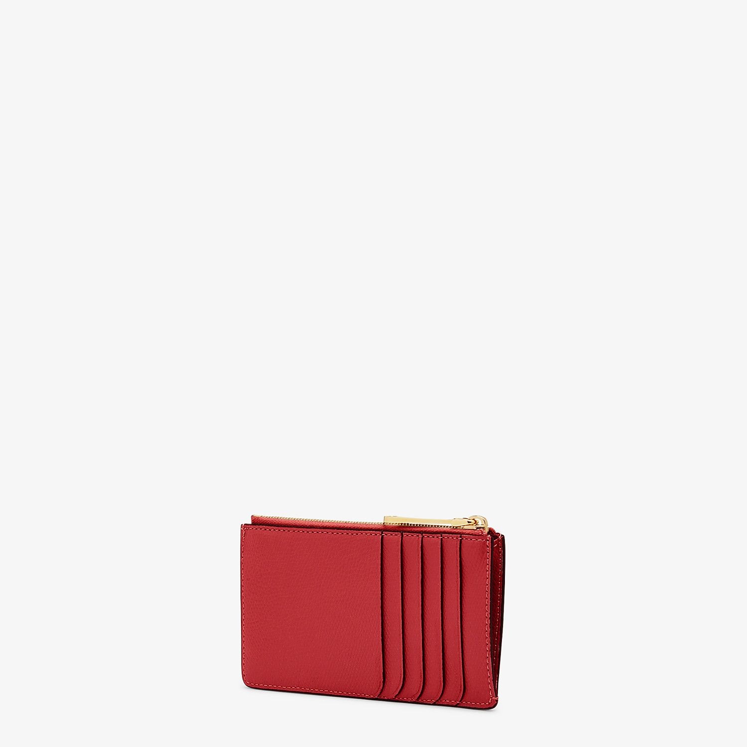 Red leather pouch - 2