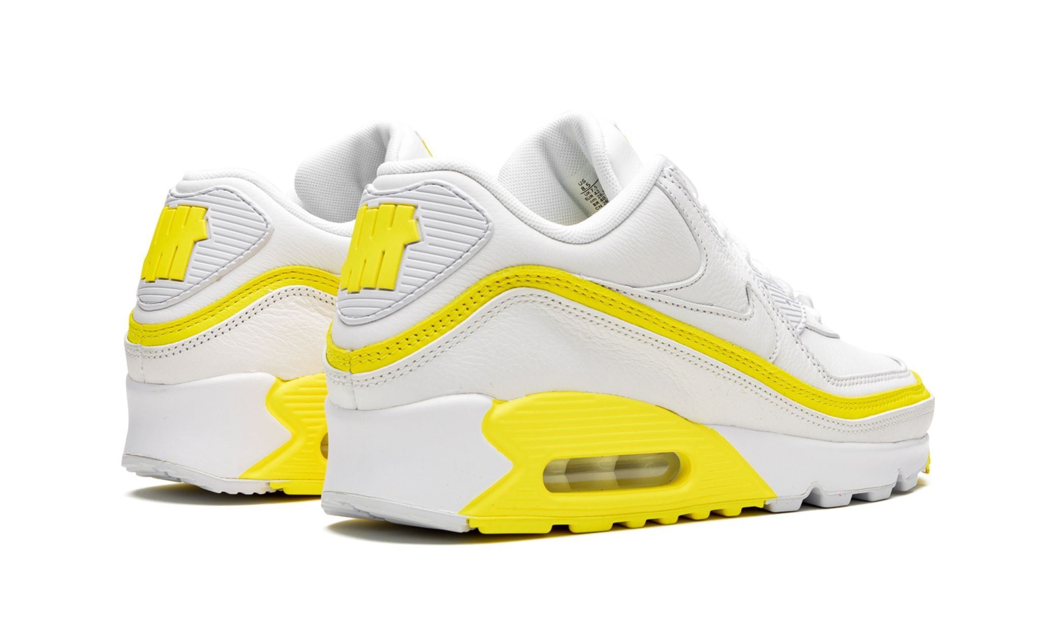 Air Max 90 / UNDFTD "Undefeated - White/Optic Yellow" - 3