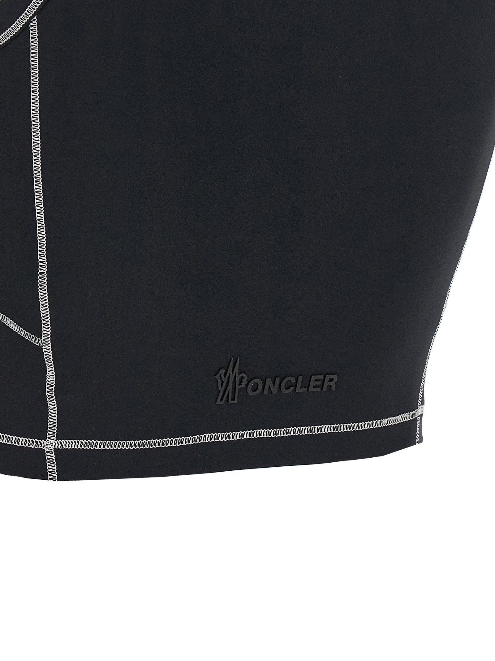 Logo Patch Sporty Top Tops Black - 4