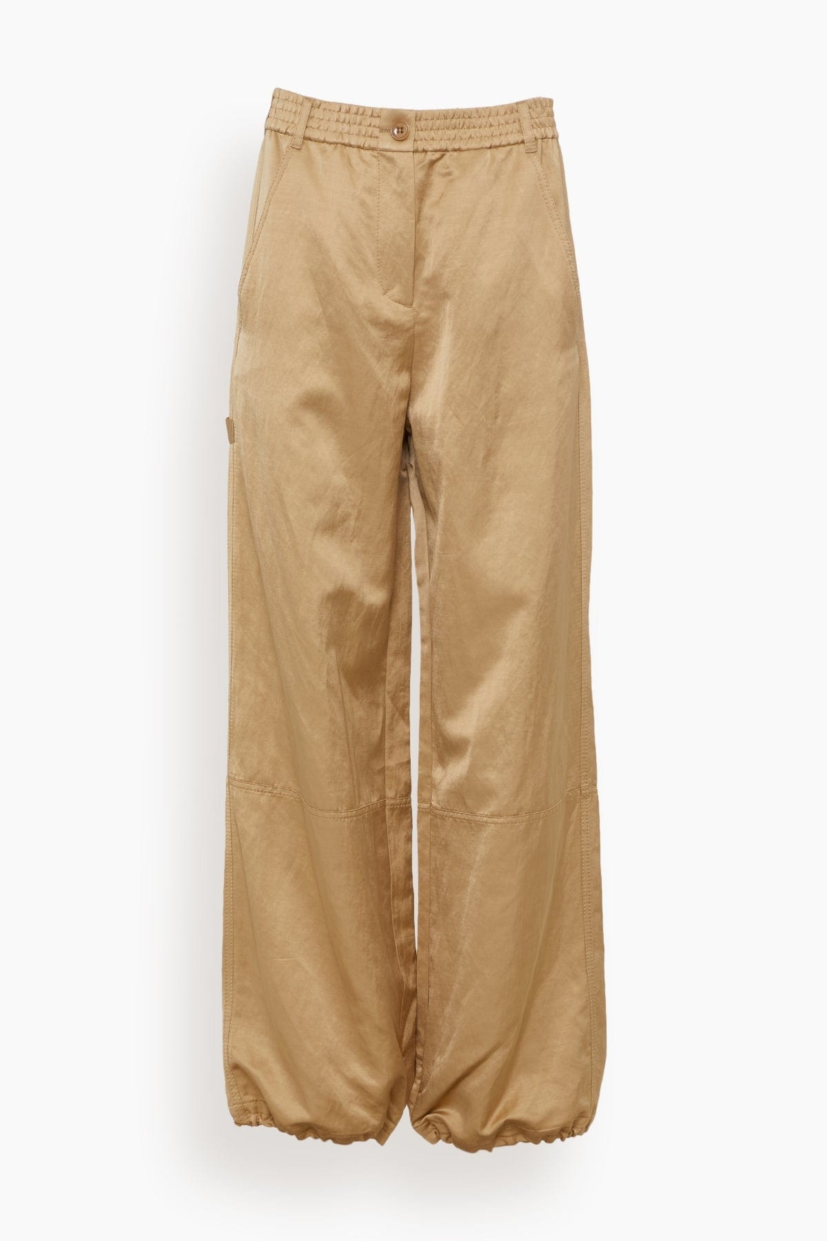 Slouchy Coolness Cargo Pant in Warm Beige - 1