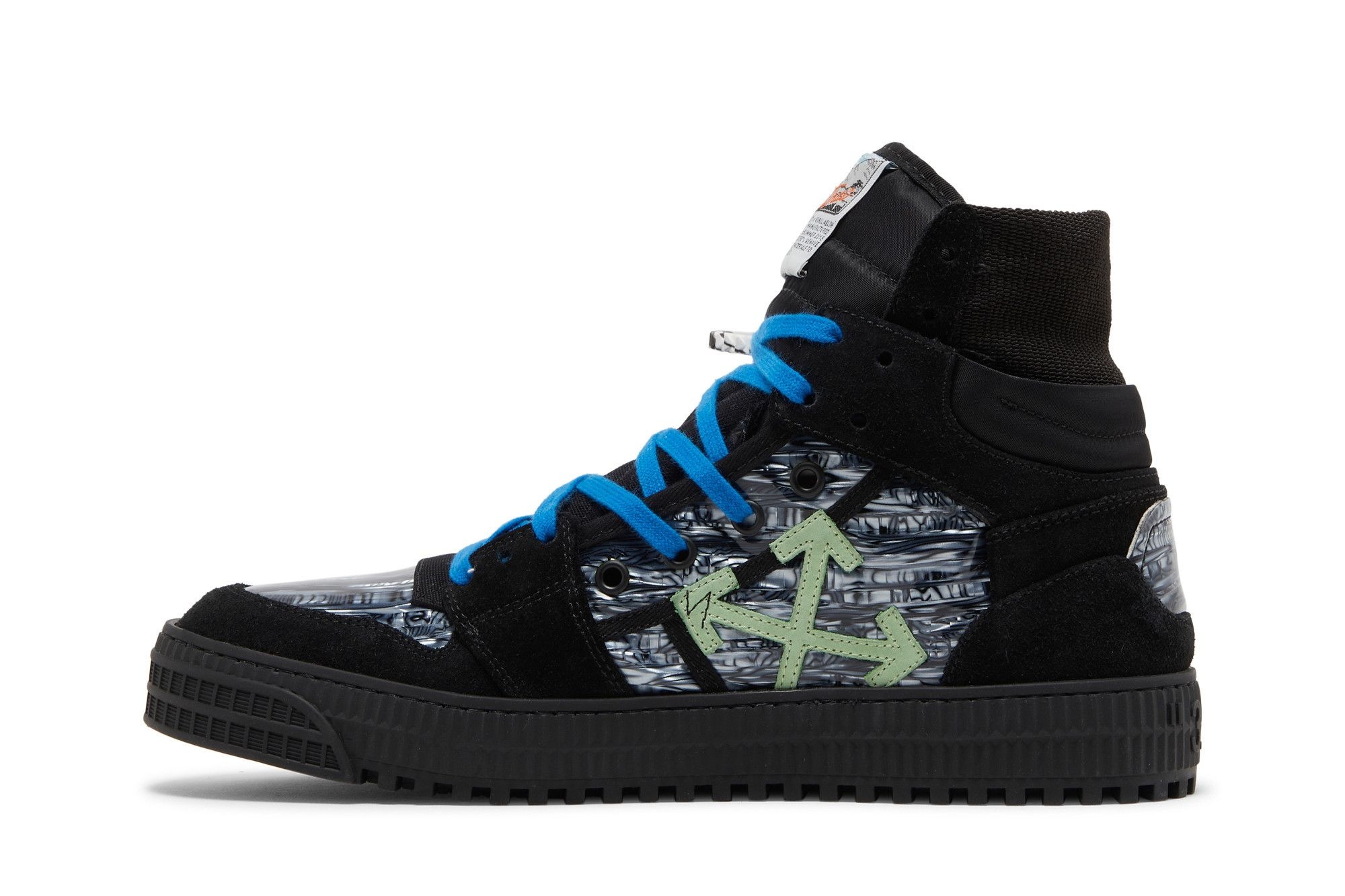Off-White Off-Court High 'Black Optical White' - 3