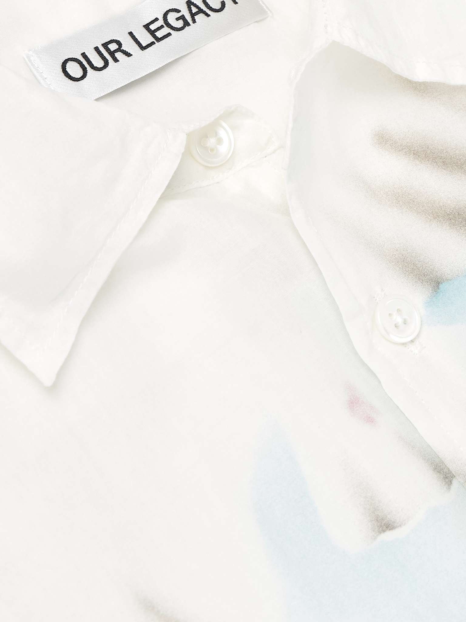 Adorn Printed Cotton and Silk-Blend Shirt - 4